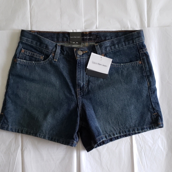 Calvin Klein Pants - Calvin Klein Jeans NEW Side Slit Shorts Women's 10